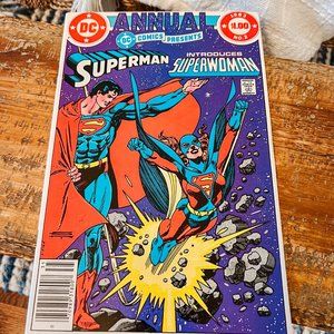 Comic Book - DC Comics - Superman Introduces Superwoman - #2 - July 1983